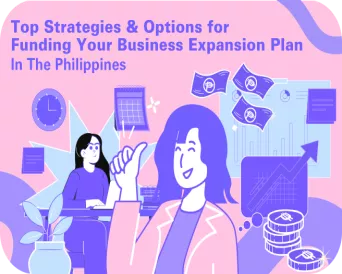 entrepreneur happy that he can explore many ways to fund his business expansion plan