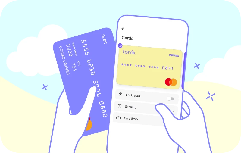 tonik digital banking security 